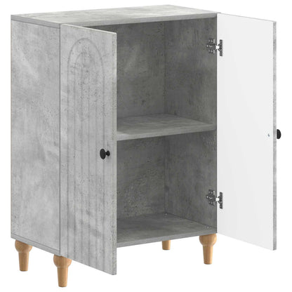 vidaXL Bathroom Storage Cainet ALKMAAR Concrete Grey 59.5 x 31 x 80 cm