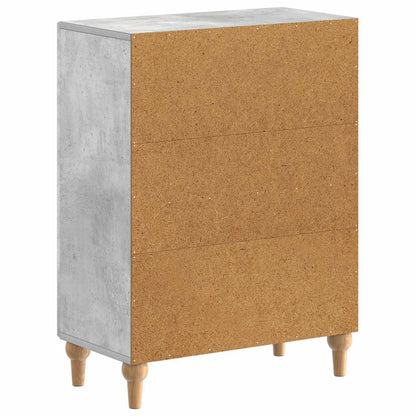 vidaXL Bathroom Storage Cainet ALKMAAR Concrete Grey 59.5 x 31 x 80 cm