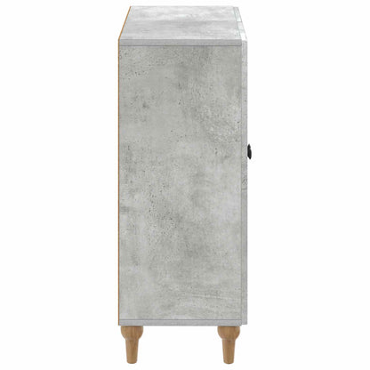 vidaXL Bathroom Storage Cainet ALKMAAR Concrete Grey 59.5 x 31 x 80 cm