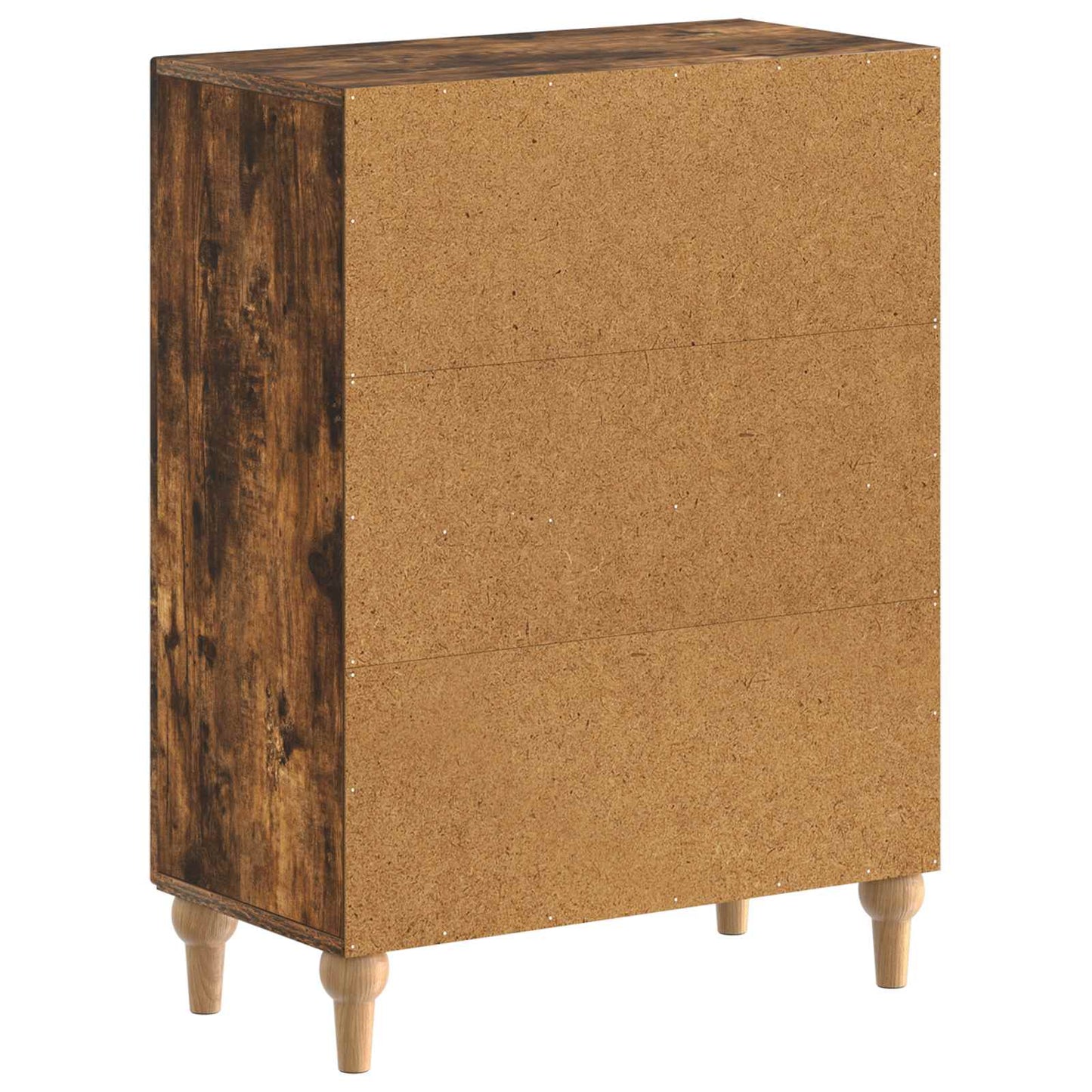 vidaXL Bathroom Storage Cainet ALKMAAR Smoked Oak 59.5 x 31 x 80 cm