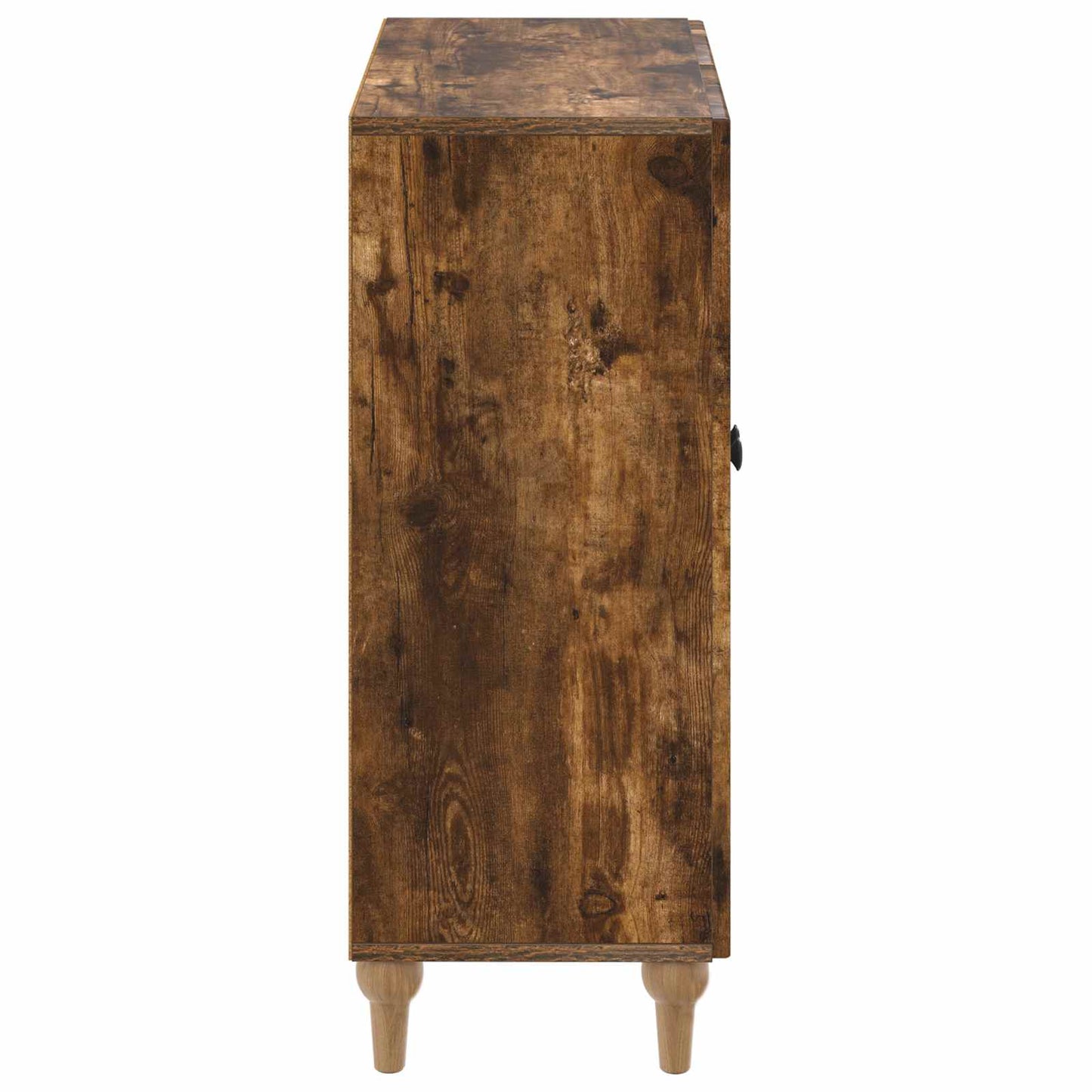 vidaXL Bathroom Storage Cainet ALKMAAR Smoked Oak 59.5 x 31 x 80 cm