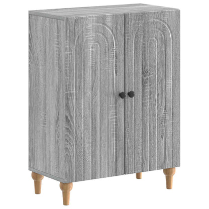 vidaXL Bathroom Storage Cainet ALKMAAR Grey Sonoma 59.5 x 31 x 80 cm