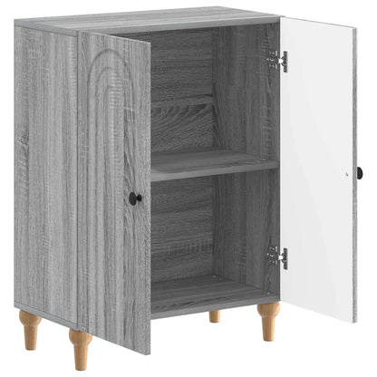 vidaXL Bathroom Storage Cainet ALKMAAR Grey Sonoma 59.5 x 31 x 80 cm