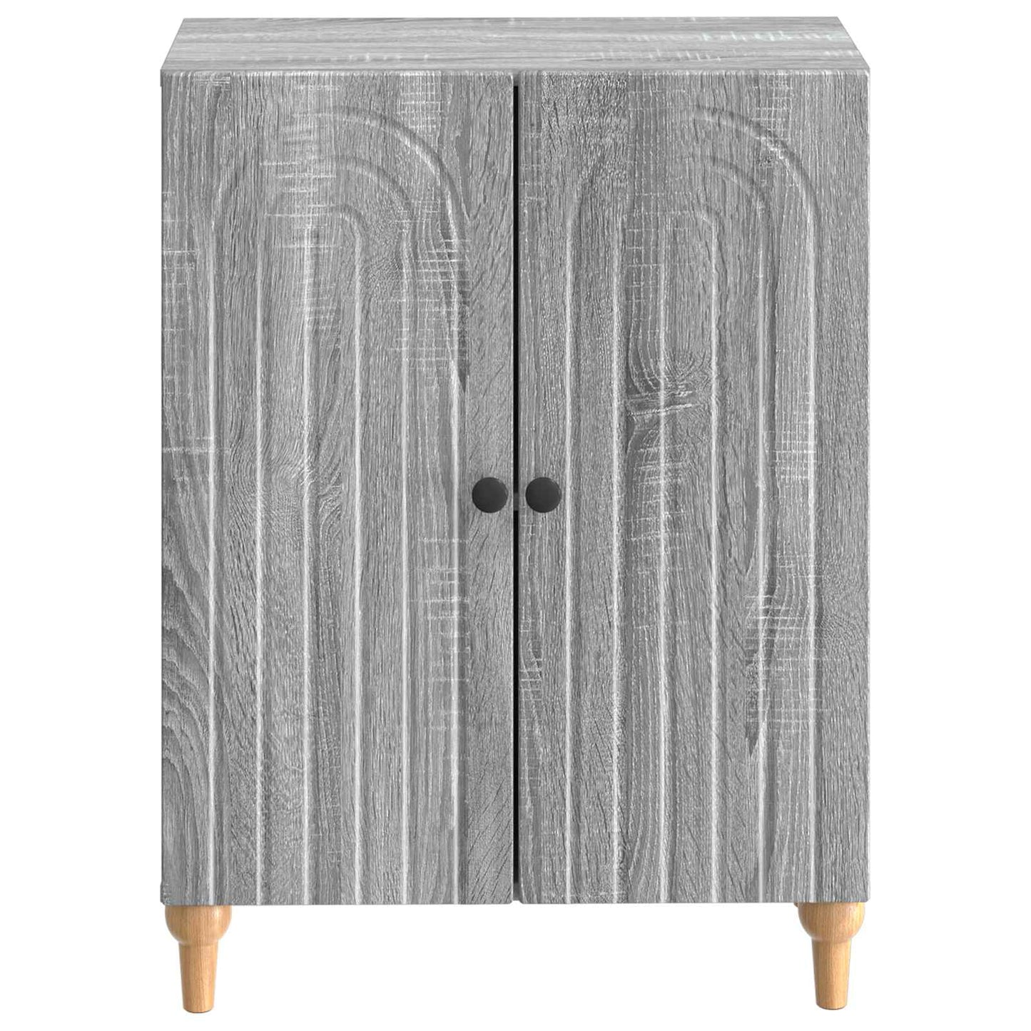 vidaXL Bathroom Storage Cainet ALKMAAR Grey Sonoma 59.5 x 31 x 80 cm