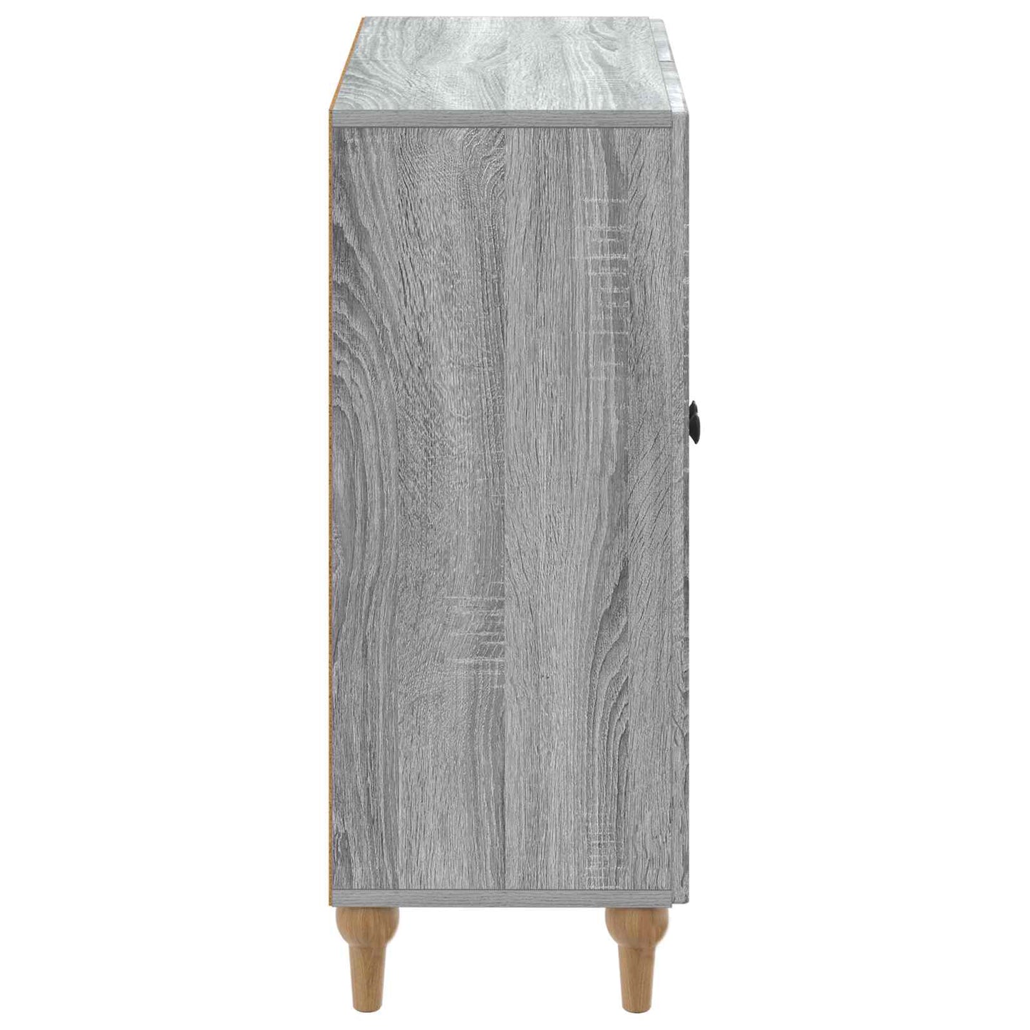 vidaXL Bathroom Storage Cainet ALKMAAR Grey Sonoma 59.5 x 31 x 80 cm