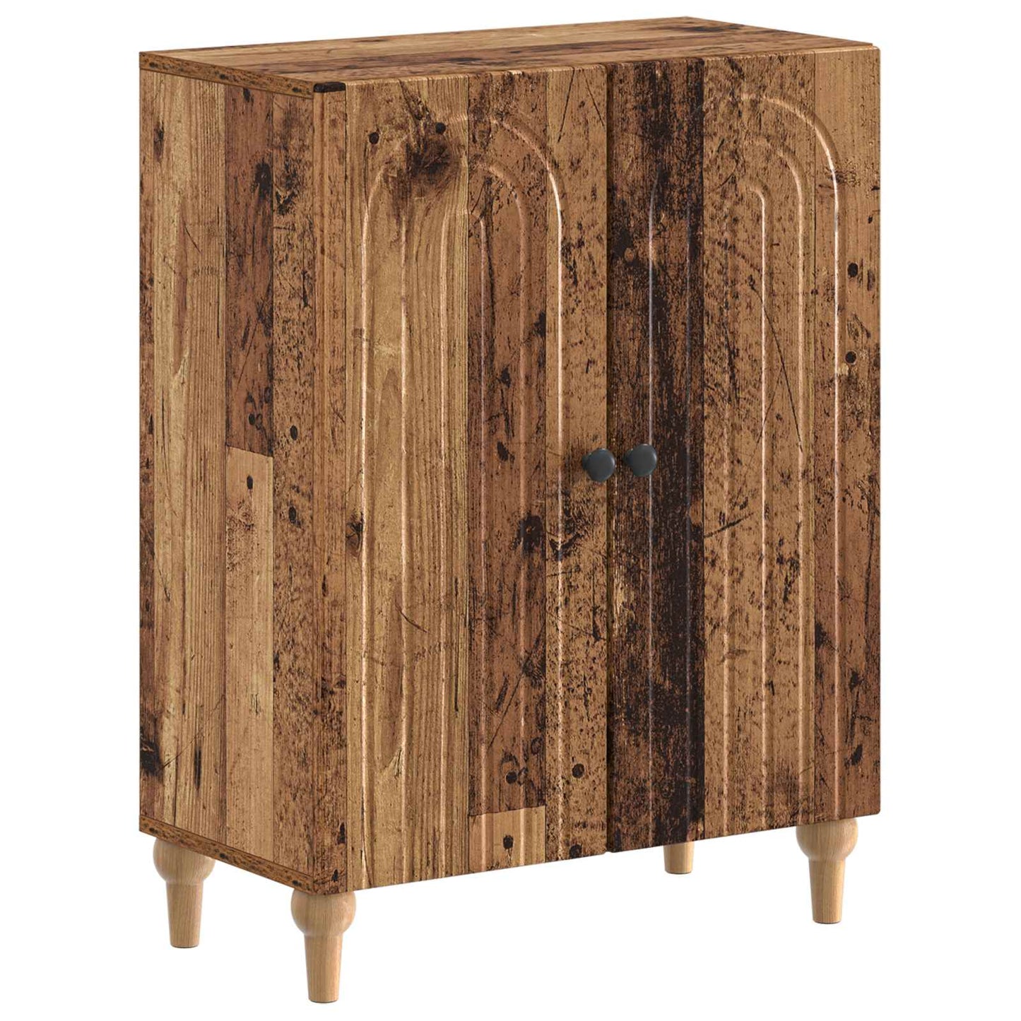 vidaXL Bathroom Storage Cainet ALKMAAR Old Wood 59.5 x 31 x 80 cm