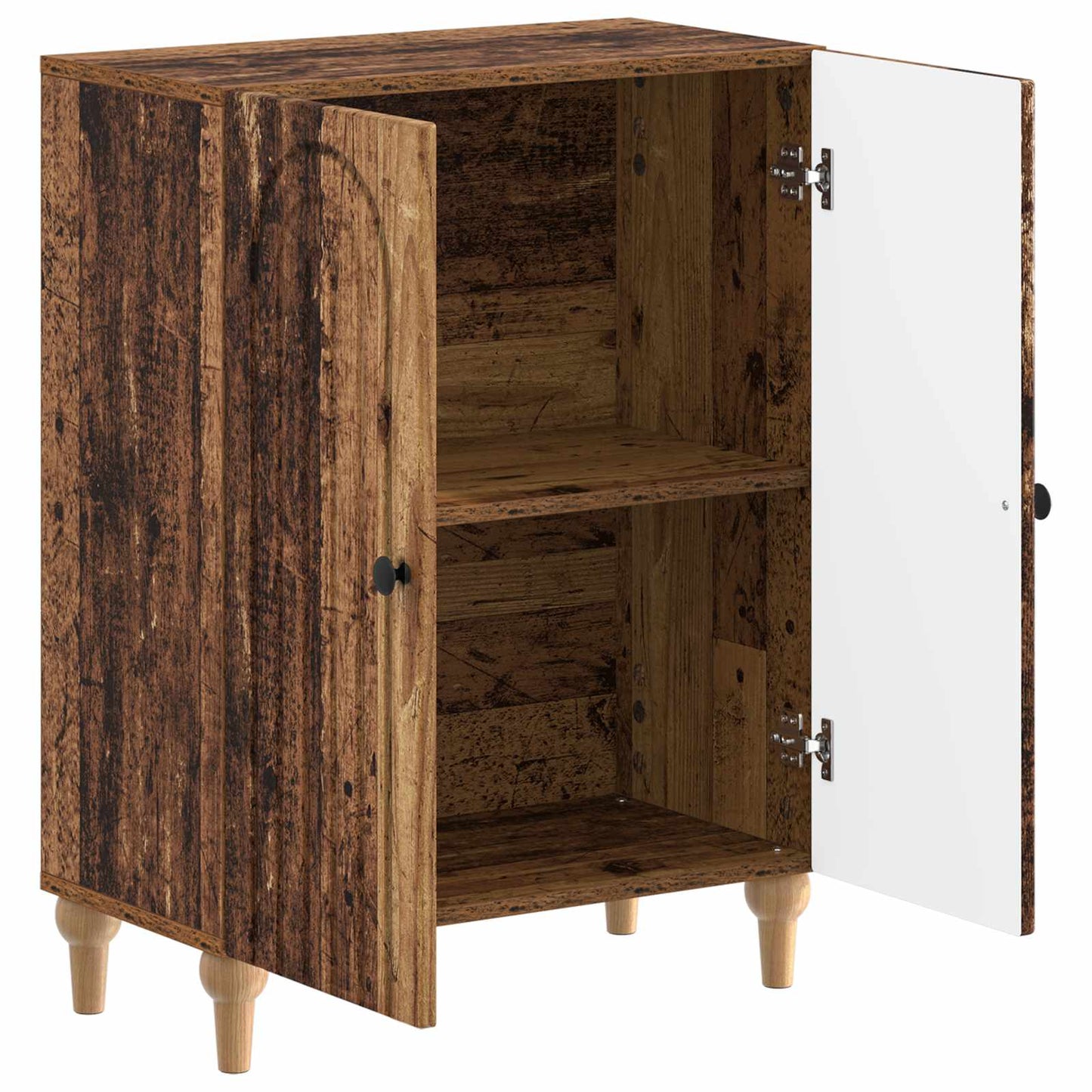 vidaXL Bathroom Storage Cainet ALKMAAR Old Wood 59.5 x 31 x 80 cm
