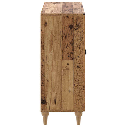 vidaXL Bathroom Storage Cainet ALKMAAR Old Wood 59.5 x 31 x 80 cm