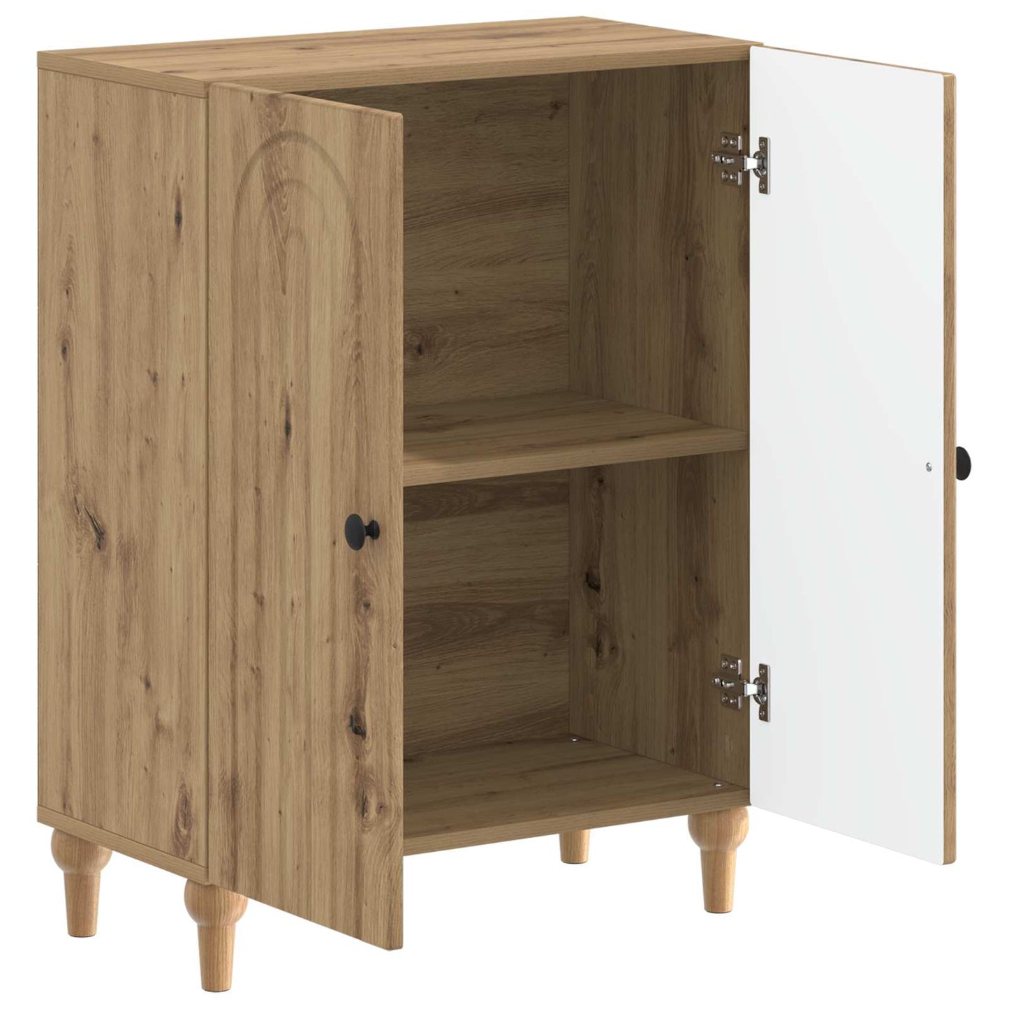 vidaXL Bathroom Storage Cainet ALKMAAR Artisan Oak 59.5 x 31 x 80 cm