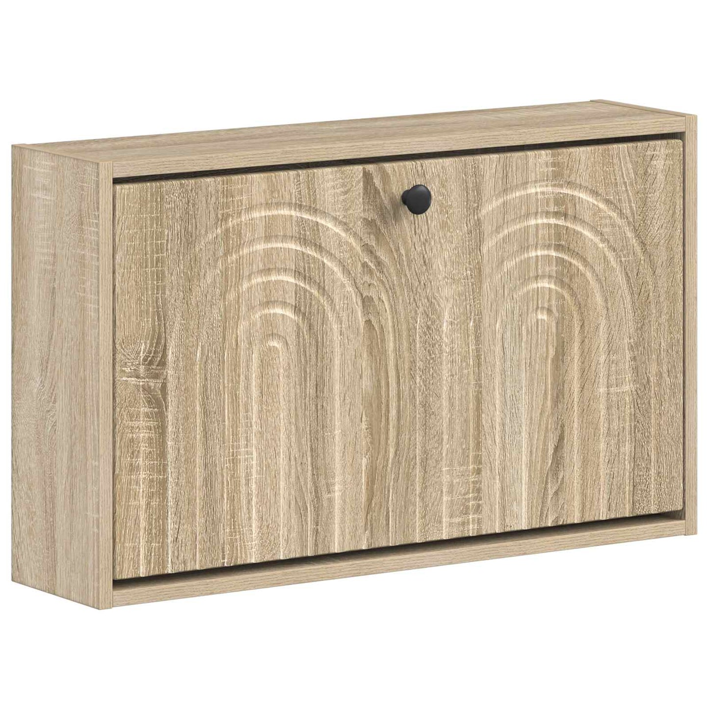 vidaXL Wall-Mounted Shoe Cabinet ALKMAAR 71 x 17 x 43 cm Sonoma Oak