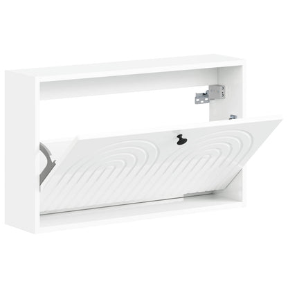 vidaXL Wall-Mounted Shoe Cabinet ALKMAAR 71 x 17 x 43 cm