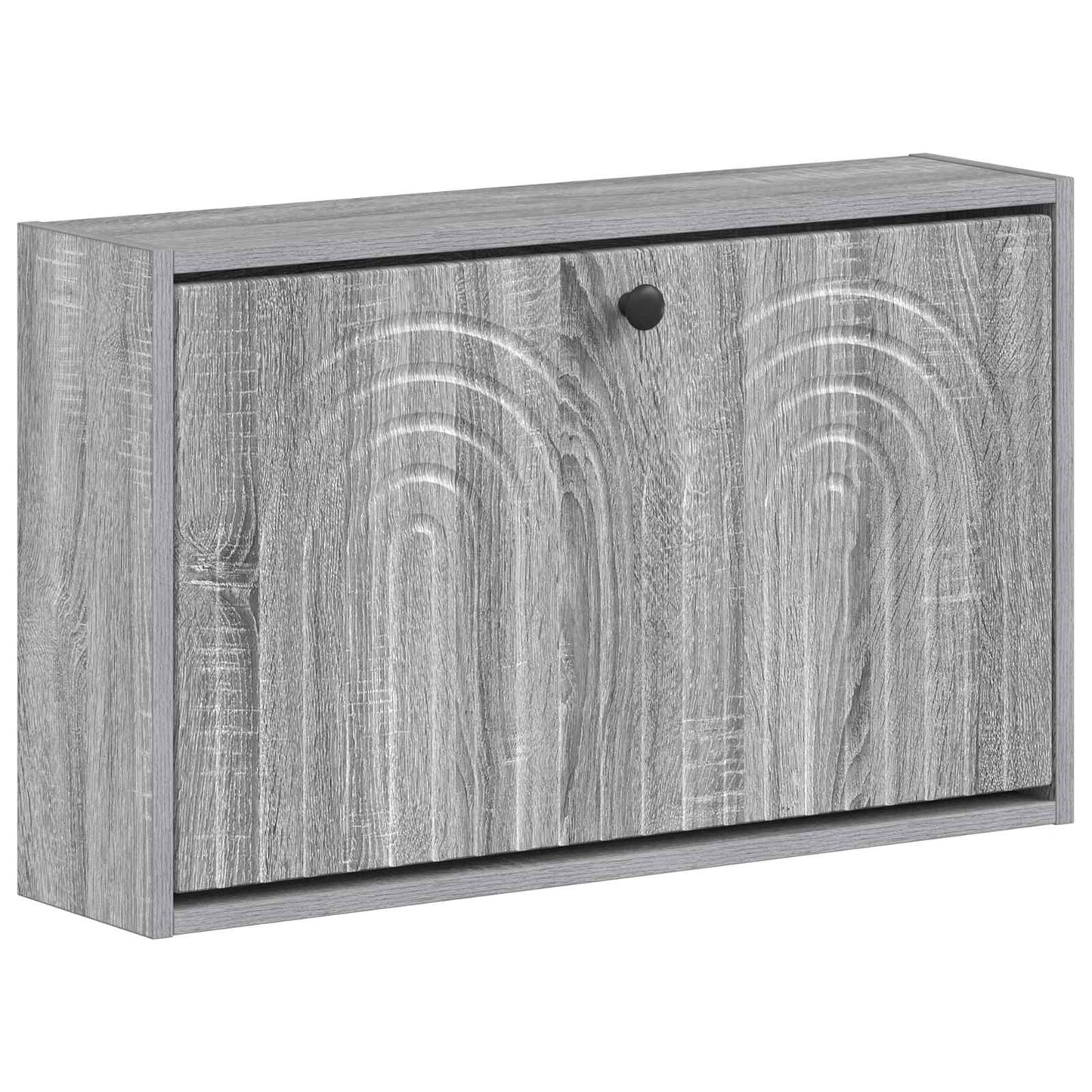 vidaXL Wall-Mounted Shoe Cabinet ALKMAAR 71 x 17 x 43 cm Grey Sonoma