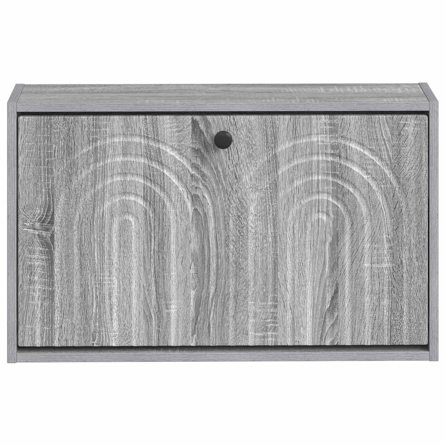 vidaXL Wall-Mounted Shoe Cabinet ALKMAAR 71 x 17 x 43 cm Grey Sonoma
