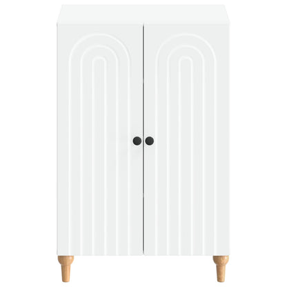 vidaXL Shoe Cabinet ALKMAAR 59.5 x 39.5 x 90 cm Engineered Wood White