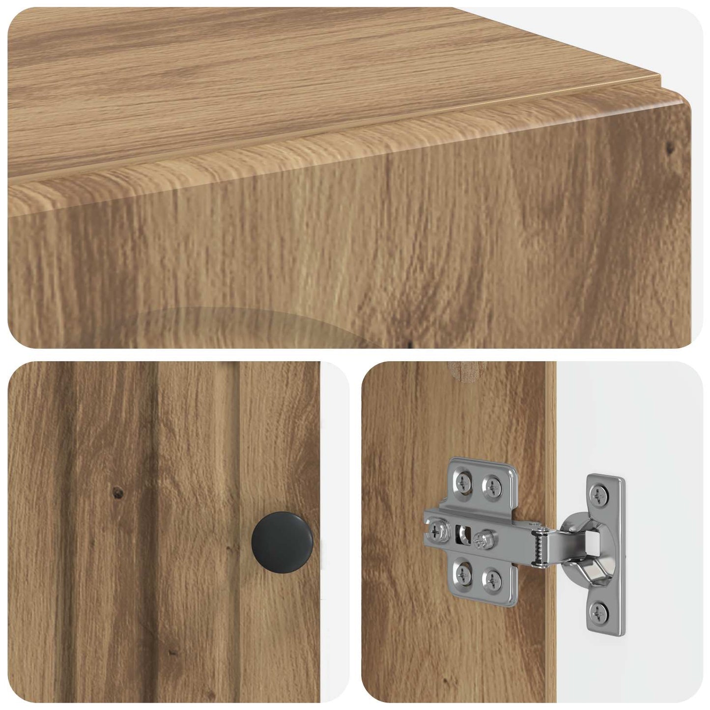 vidaXL Shoe Cabinet ALKMAAR 59.5 x 39.5 x 90 cm Engineered Wood