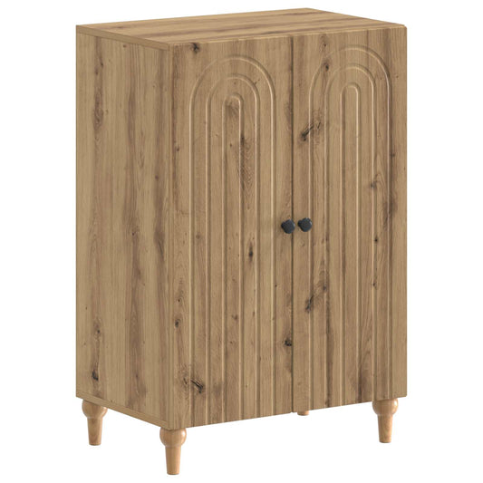 vidaXL Shoe Cabinet ALKMAAR 59.5 x 39.5 x 90 cm Engineered Wood