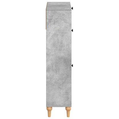 vidaXL Shoe Cabinet ALKMAAR 78 x 24 x 103 cm Engineered Wood