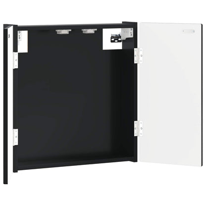 vidaXL Dartboard Cabinet ALKMAAR Black 52.5 x 10.5 x 53.5 cm