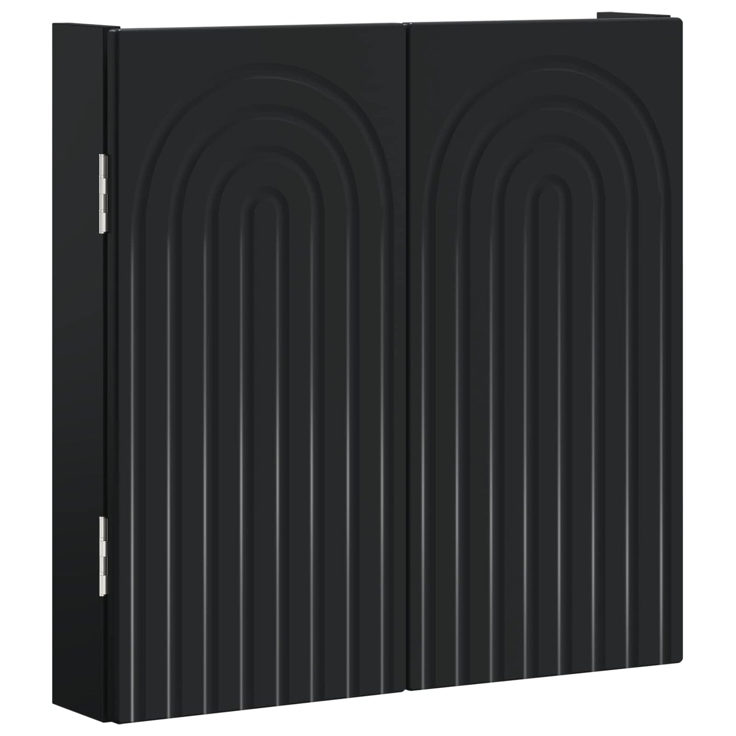 vidaXL Dartboard Cabinet ALKMAAR Black 52.5 x 10.5 x 53.5 cm