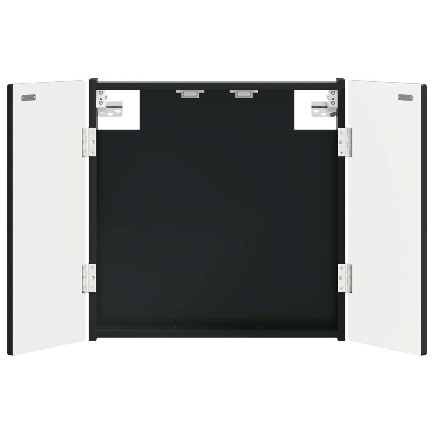 vidaXL Dartboard Cabinet ALKMAAR Black 52.5 x 10.5 x 53.5 cm
