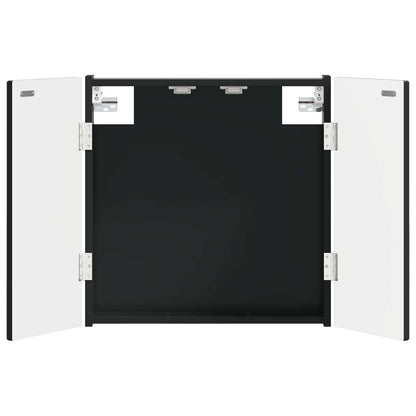 vidaXL Dartboard Cabinet ALKMAAR Black 52.5 x 10.5 x 53.5 cm
