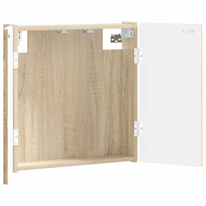 vidaXL Dartboard Cabinet ALKMAAR Sonoma Oak 52.5 x 10.5 x 53.5 cm