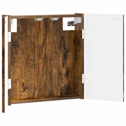vidaXL Dartboard Cabinet ALKMAAR Smoked Oak 52.5 x 10.5 x 53.5 cm