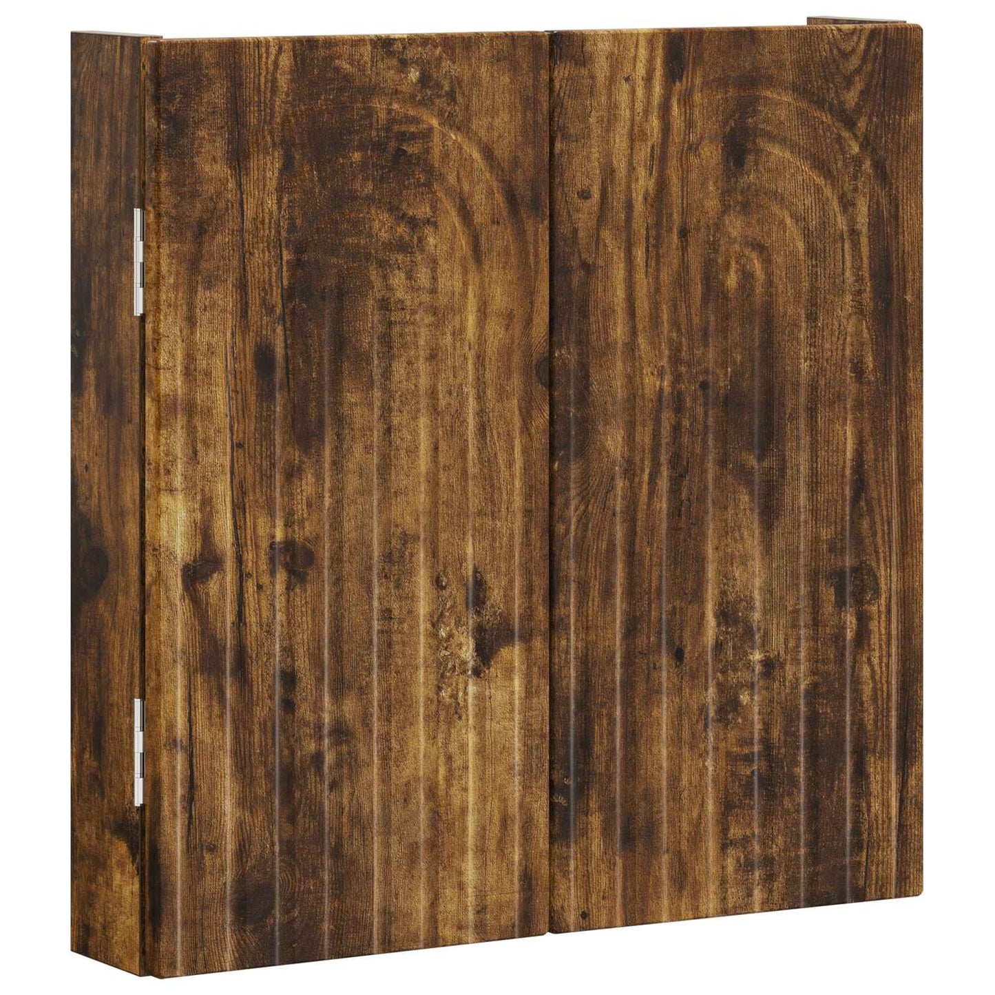 vidaXL Dartboard Cabinet ALKMAAR Smoked Oak 52.5 x 10.5 x 53.5 cm