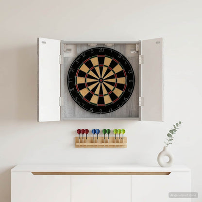 vidaXL Dartboard Cabinet DELFT Grey Sonoma 52.5 x 10.5 x 53.5 cm