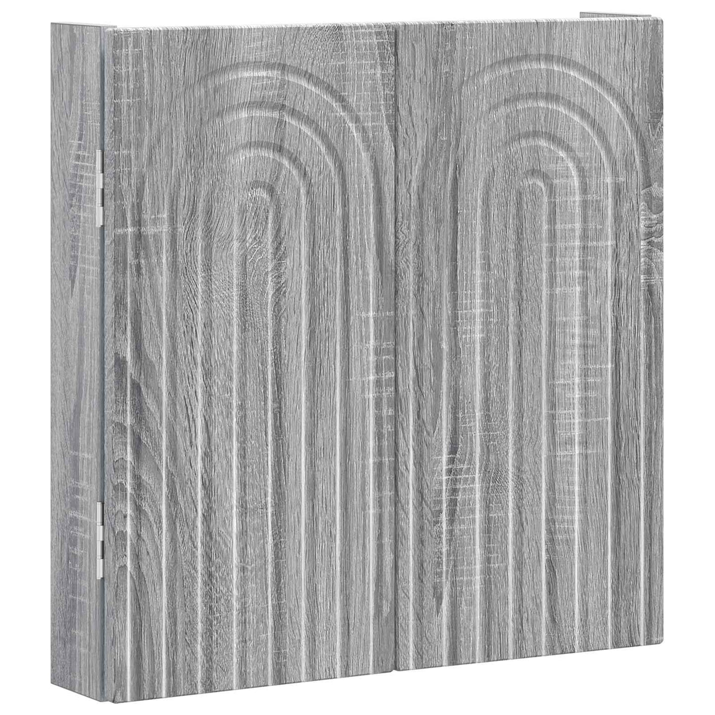 vidaXL Dartboard Cabinet ALKMAAR Grey Sonoma 52.5 x 10.5 x 53.5 cm