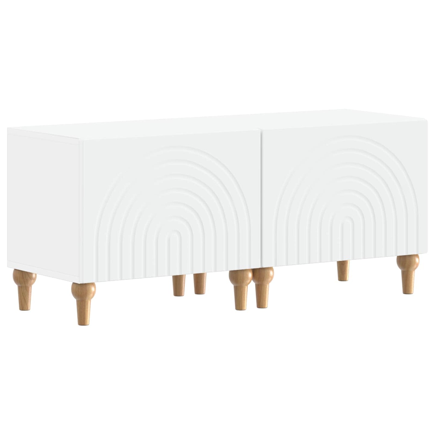 vidaXL TV Cabinet White Engineered Wood
