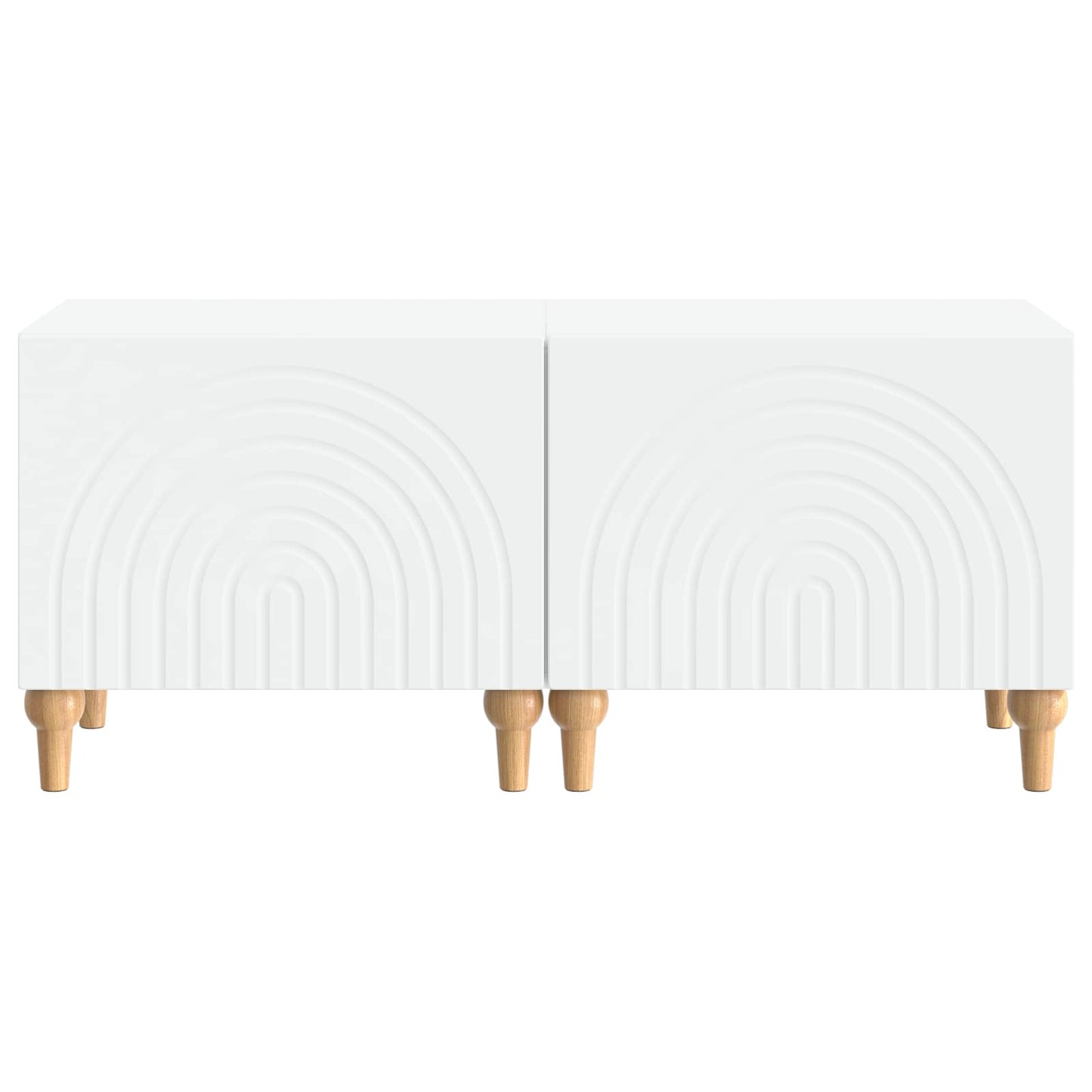 vidaXL TV Cabinet White Engineered Wood