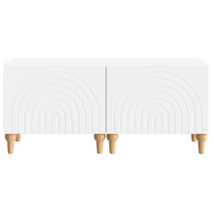 vidaXL TV Cabinet White Engineered Wood