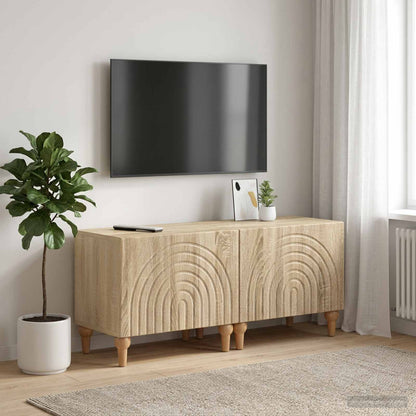 vidaXL TV Cabinet Sonoma Oak Engineered Wood