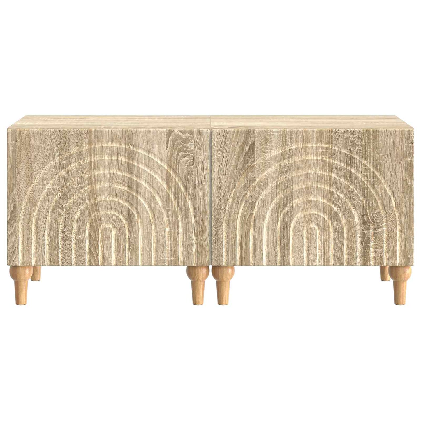 vidaXL TV Cabinet Sonoma Oak Engineered Wood