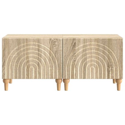 vidaXL TV Cabinet Sonoma Oak Engineered Wood