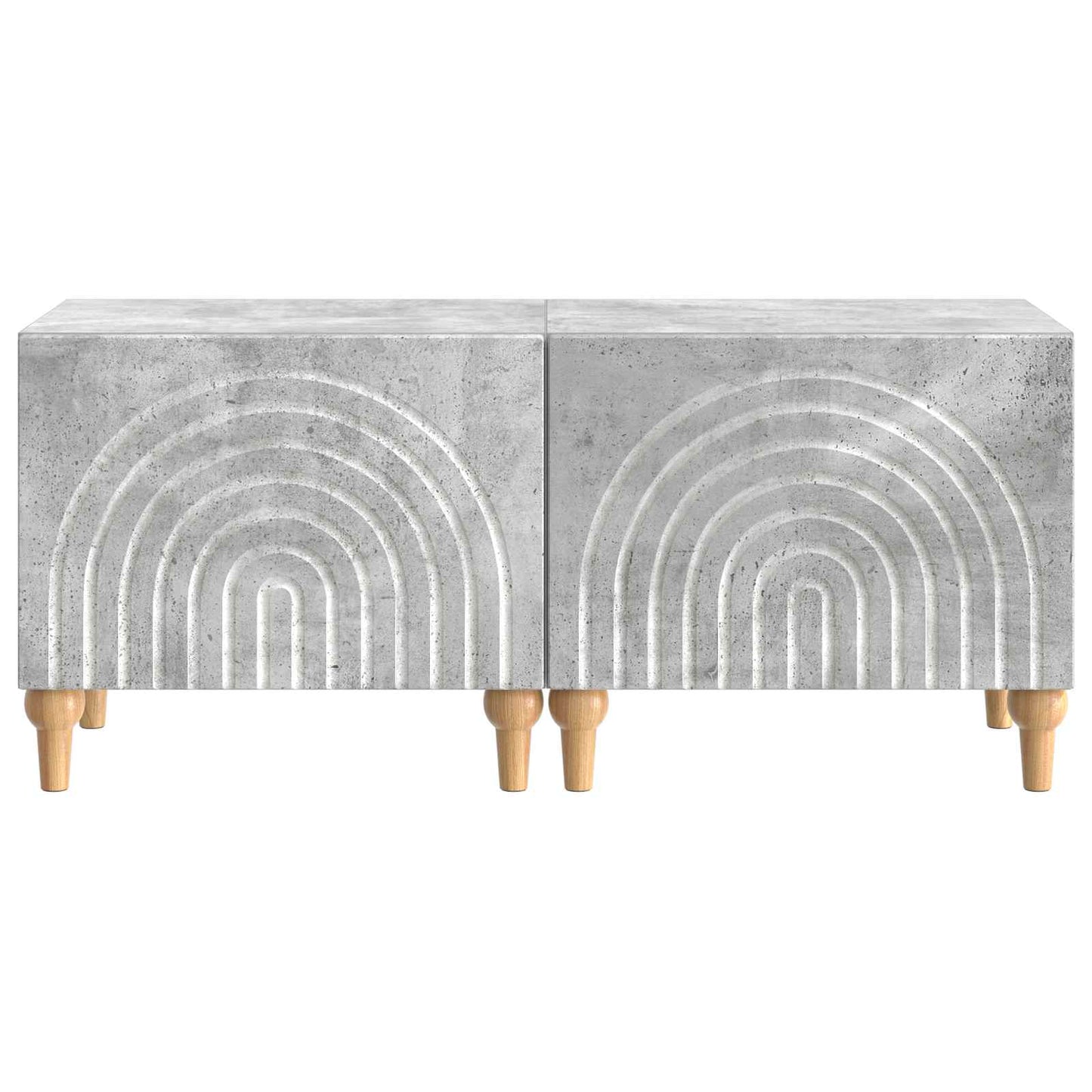 vidaXL TV Cabinet Concrete Grey Engineered Wood