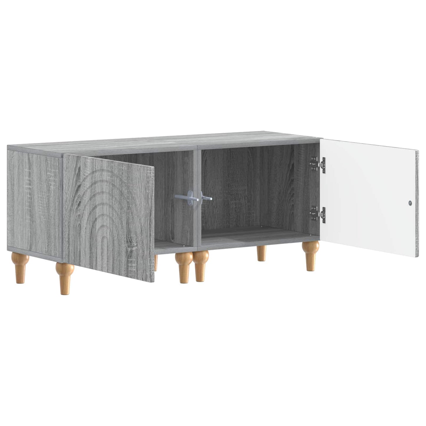 vidaXL TV Cabinet Grey Sonoma Engineered Wood