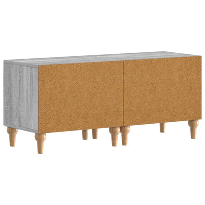 vidaXL TV Cabinet Grey Sonoma Engineered Wood