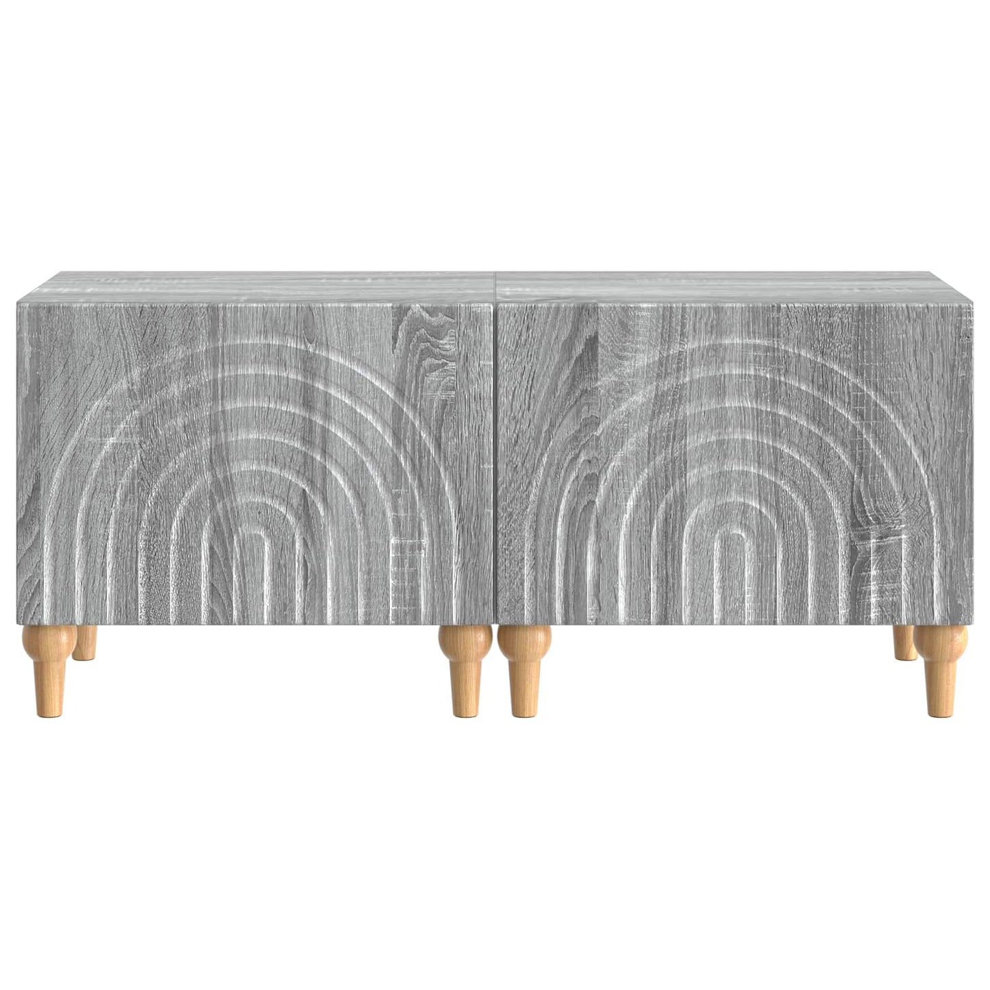 vidaXL TV Cabinet Grey Sonoma Engineered Wood