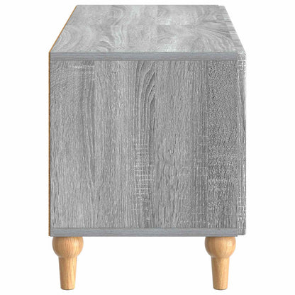 vidaXL TV Cabinet Grey Sonoma Engineered Wood