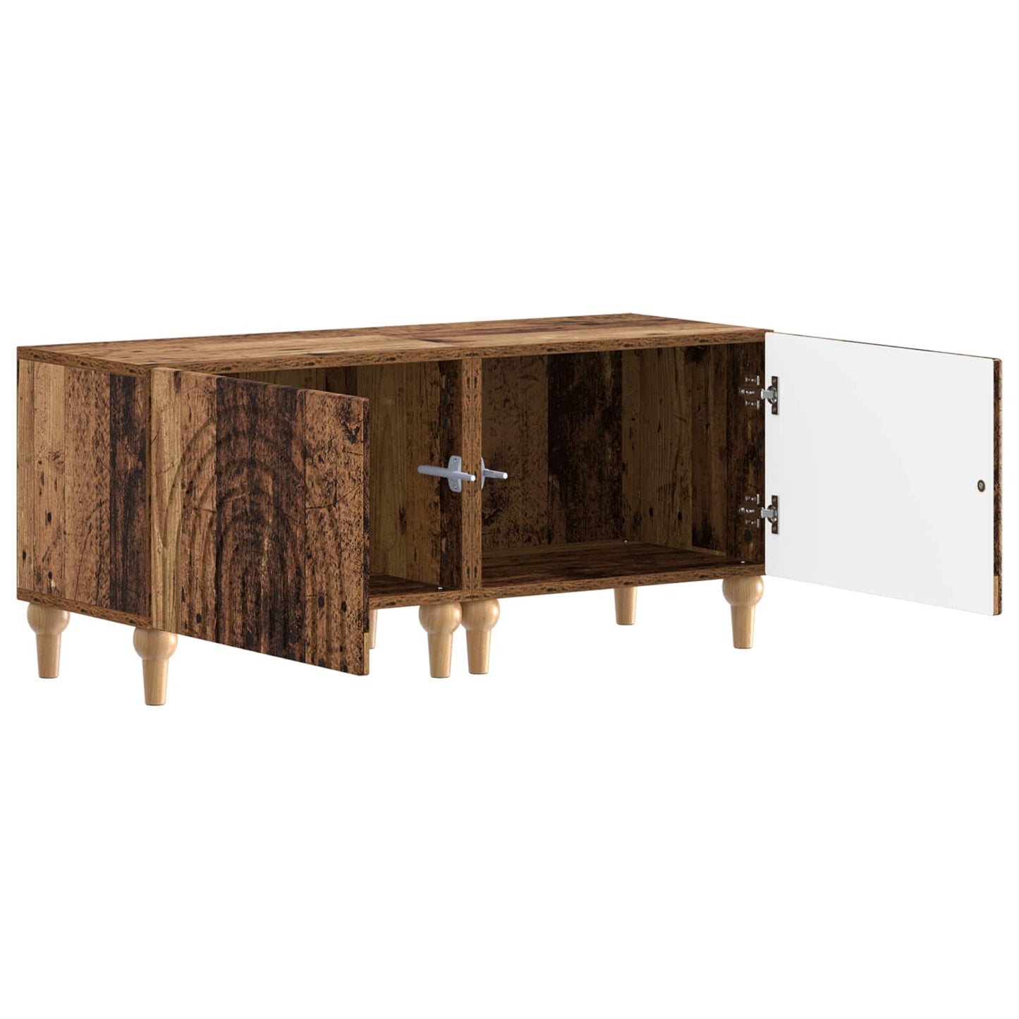 vidaXL TV Cabinet Old Wood Engineered Wood
