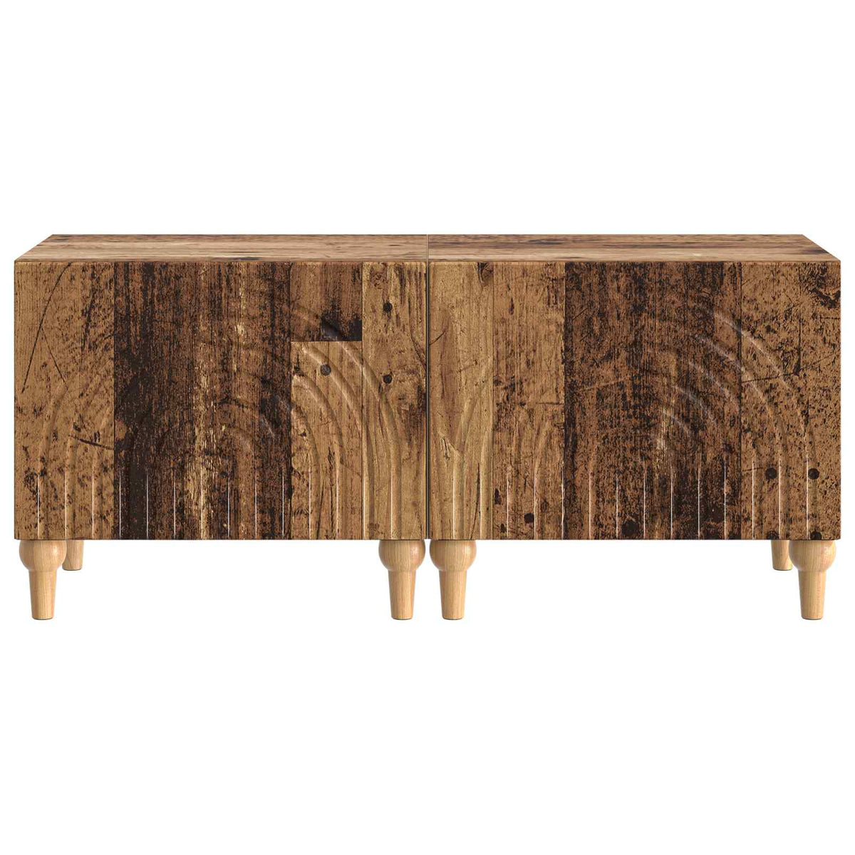 vidaXL TV Cabinet ALKMAAR Old Wood Engineered Wood