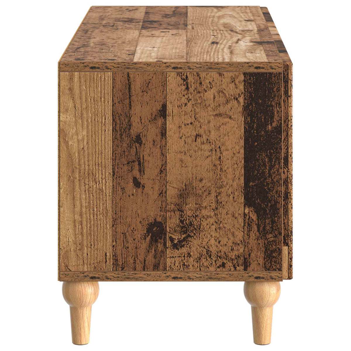 vidaXL TV Cabinet ALKMAAR Old Wood Engineered Wood