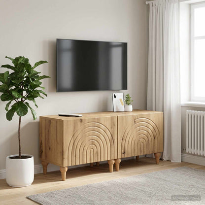vidaXL TV Cabinet Artisan Oak Engineered Wood