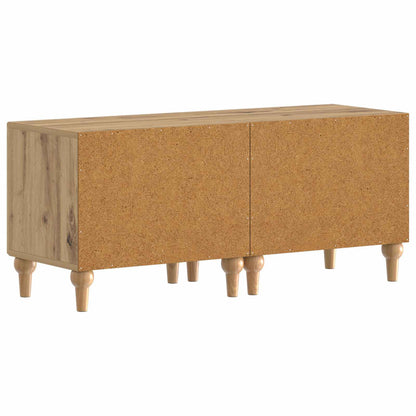 vidaXL TV Cabinet Artisan Oak Engineered Wood