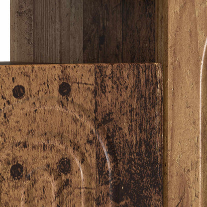 vidaXL LED TV Cabinet Old Wood Engineered Wood