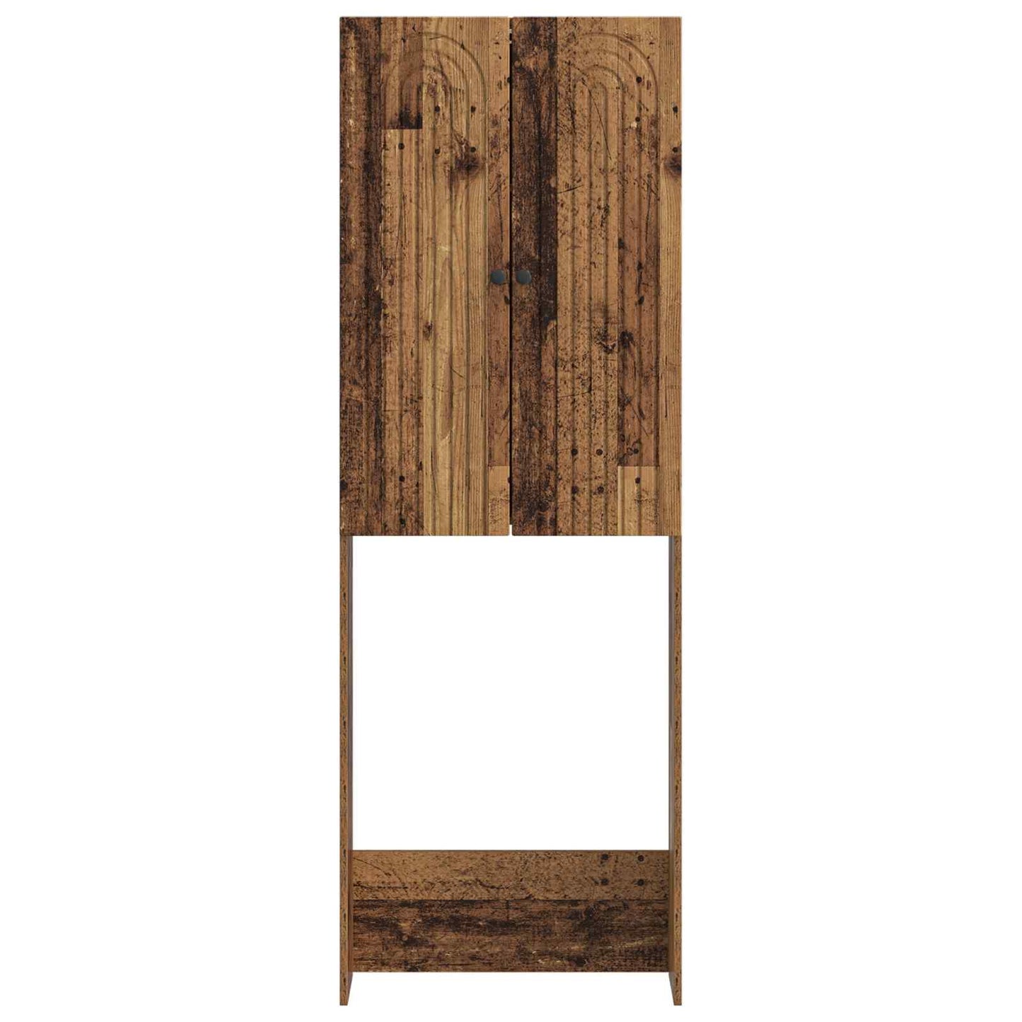 vidaXL Toilet Cabinet ALKMAAR Old Wood 66 x 25.5 x 190 cm