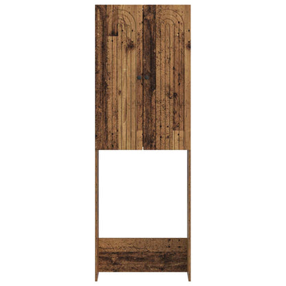 vidaXL Toilet Cabinet ALKMAAR Old Wood 66 x 25.5 x 190 cm