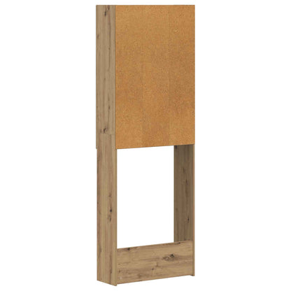vidaXL Toilet Cabinet ALKMAAR Artisan Oak 66 x 25.5 x 190 cm